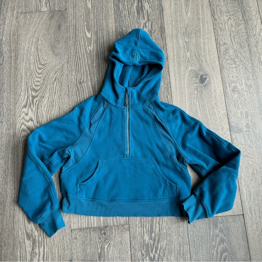 Lululemon Scuba Oversized Half-Zip Hoodie in Capri Size XS/S